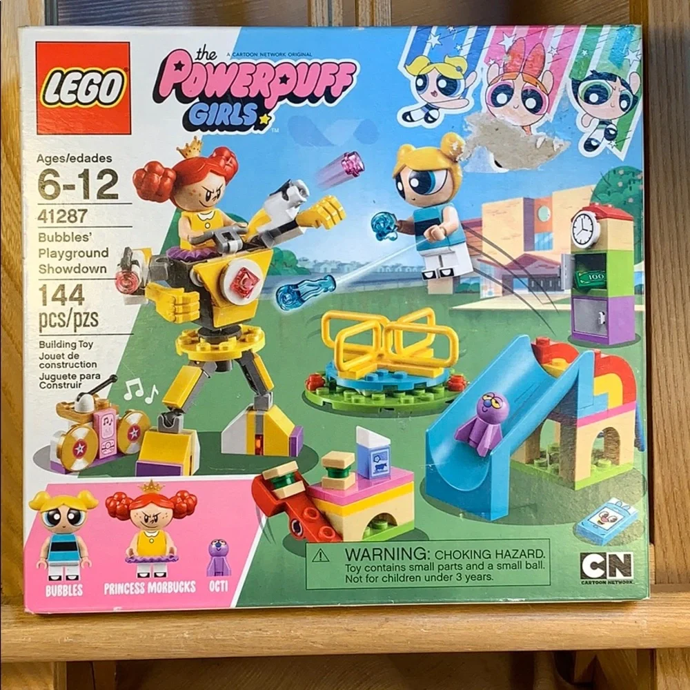 LEGO 41287 Powerpuff Girls Bubbles’ Playground Set rare collectible